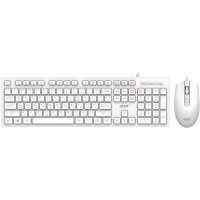 Проводной набор клавиатура + мышь Acer OCC504, белый