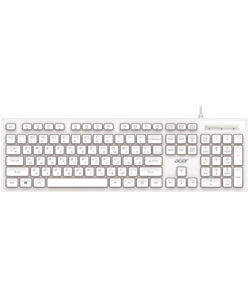 Проводной набор клавиатура + мышь Acer OCC504, белый