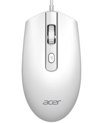 Проводной набор клавиатура + мышь Acer OCC504, белый