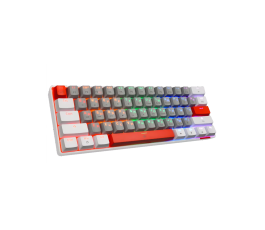 Клавиатура механическая PANTEON T3 BS HS RB, 60%, Rainbow, серый/белый (36)