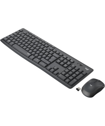 Беспроводной набор клавиатура + мышь Logitech Wireless MK295 Silent Combo, черный (920-009807)