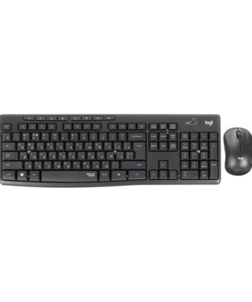 Беспроводной набор клавиатура + мышь Logitech Wireless MK295 Silent Combo, черный (920-009807)