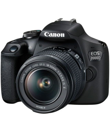 Фотоаппарат Canon EOS 2000D KIT черный 24.1Mpix 18-55mm f/3.5-5.6 IS