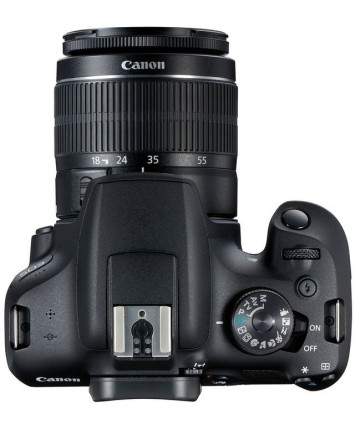 Фотоаппарат Canon EOS 2000D KIT черный 24.1Mpix 18-55mm f/3.5-5.6 IS