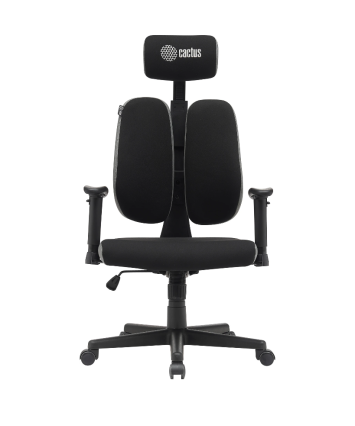Кресло офисное Cactus CS-CHR-MC03-BKGY черный/серый