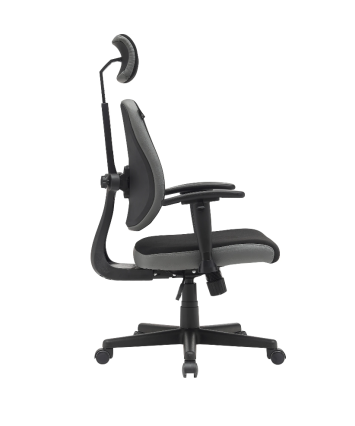 Кресло офисное Cactus CS-CHR-MC03-BKGY черный/серый