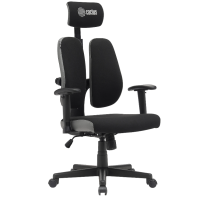 Кресло офисное Cactus CS-CHR-MC03-BKGY черный/серый
