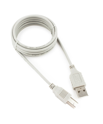 Кабель AM-BM, 1.8m, USB 2.0, Pro Cablexpert CC-USB2-AMBM-6-N серый