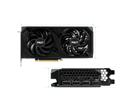 Видеокарта nVidia PCI-E 8Gb GeForce RTX 4060TI Palit DUAL NE6406TT19P1-1060D