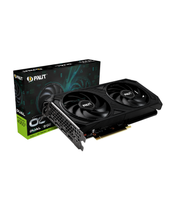 Видеокарта nVidia PCI-E 8Gb GeForce RTX 4060TI Palit DUAL NE6406TT19P1-1060D