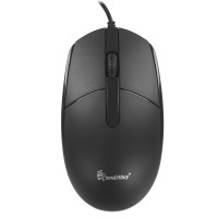 Мышь проводная Smartbuy ONE 208, черный