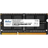 Модуль памяти SODIMM DDR3L 8Gb PC12800 1600Mhz Netac NTBSD3N16SP-08