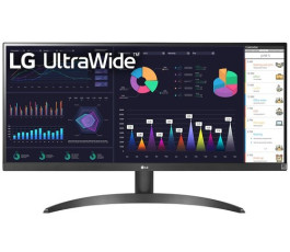 Монитор 34" LG 34WQ500-B, черный (100Hz)