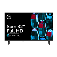 Телевизор 32" Sber SDX 32F2139 черный