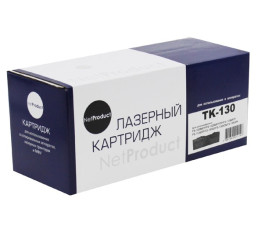 Тонер-картридж совместимый NetProduct N-TK-130 (Kyocera P2040dn/P2040dw) 7,2K, с чипом