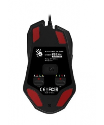 Мышь игровая A4Tech W60 Max BLOODY, черный