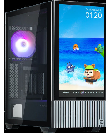 Корпус ATX без БП ZALMAN Z10 DS черный