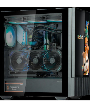 Корпус ATX без БП ZALMAN Z10 DS черный