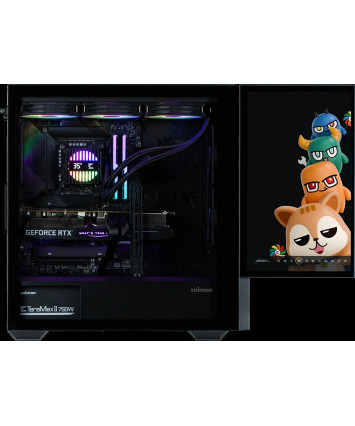 Корпус ATX без БП ZALMAN Z10 DS черный