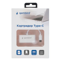 Картридер внешний Gembird FD2-MSD-2 (USB 2.0)