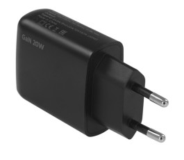 Универсальное СЗУ Cablexpert MP3A-PC-60 20Вт GaN, 3А, QC4.0/PD, 1xType-C, черный