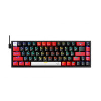 Клавиатура беспроводная Redragon Castor Pro RGB (белый-чёрный-красный)