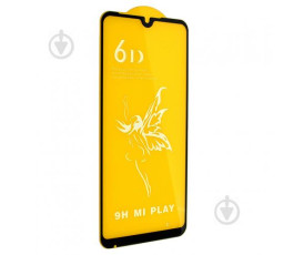 Защитное стекло для Xiaomi Mi Play Full Glue 6D Black
