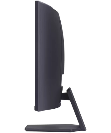 Монитор 27" LG 27GS60QC-B (QHD, 180Hz), изогнутый, черный