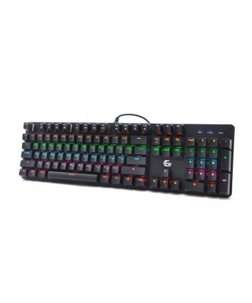 Клавиатура механическая Gembird KB-G530L, черный, USB