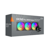 Система водяного охлаждения PCCOOLER DA360 Pro ARGB Digital BK, черный