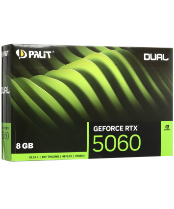 Видеокарта PCI-E 5.0 8Gb GeForce RTX 5060 Palit DUAL NV NE75060019P1-GB2063D