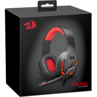 Гарнитура игровая Redragon Themis, красный/черный