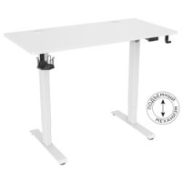 Игровой стол Cactus CS-ED-WWT, с регулировкой высоты, электропривод, белый