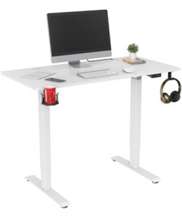 Игровой стол Cactus CS-ED-WWT, с регулировкой высоты, электропривод, белый Игровой стол Cactus CS-ED-WWT, с регулировкой высоты, электропривод, белый