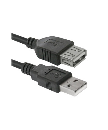 Кабель-удлинитель USB 2.0 AM-AF, Defender USB02-06 1.8m