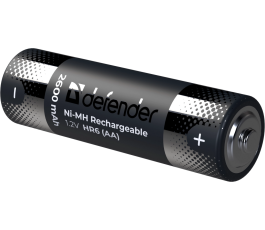 Аккумуляторные батарейки AA Defender 2600mAh HR6-2BL 2шт