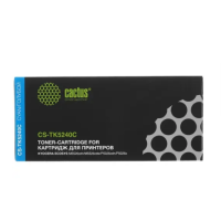 Картридж совместимый Cactus CS-TK5240C голубой для Kyocera Ecosys (M5526cdn/M5526cdw/P5026cdn), 3K