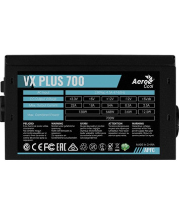 Блок питания 700W AeroCool VX-700 PLUS BOX