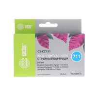 Картридж струйный Cactus CS-CZ131 №711, 26мл, пурпурный