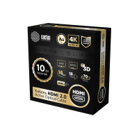 Активный оптический кабель HDMI Cactus 70м, v2, AOC, черный, CS-HDMI-AOC-2-70