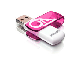 Флеш накопитель 64Gb USB 2.0 PHILIPS VIVID2.0 (FM64FD05P/97)