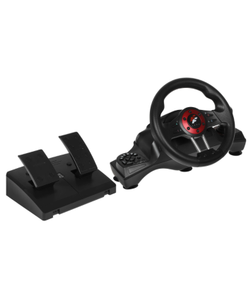 Руль FlashFire Buddh Mini racing wheel Set, F119, PC/PS/Xbox/Switch, педали, черный Руль FlashFire Buddh Mini racing wheel Set, F119, PC/PS/Xbox/Switch, педали, черный