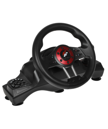 Руль FlashFire Buddh Mini racing wheel Set, F119, PC/PS/Xbox/Switch, педали, черный Руль FlashFire Buddh Mini racing wheel Set, F119, PC/PS/Xbox/Switch, педали, черный