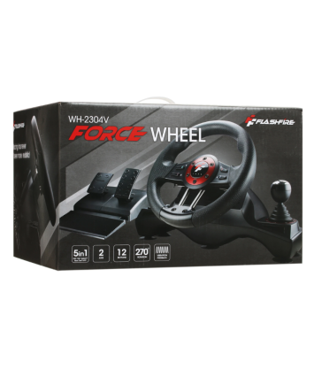 Руль FlashFire Buddh Mini racing wheel Set, F119, PC/PS/Xbox/Switch, педали, черный Руль FlashFire Buddh Mini racing wheel Set, F119, PC/PS/Xbox/Switch, педали, черный