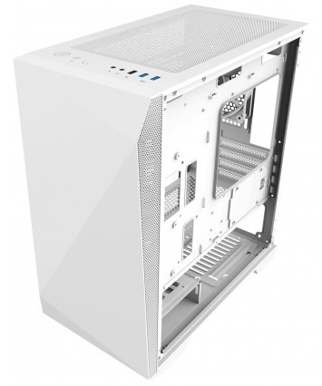 Корпус компьютерный mATX без БП ZALMAN Z1 Iceberg white