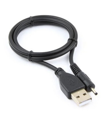 Кабель питания USB 2.0 Pro Cablexpert CC-USB-AMP25-0.7M, AM/DC 2,5мм 5V 2A, 0.7м