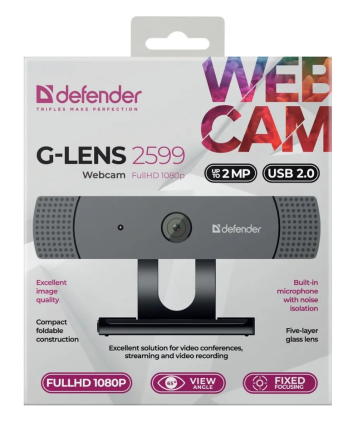 Веб камера Defender G-Lens 2599