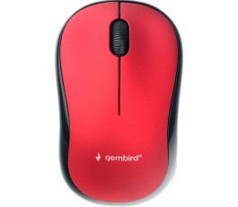 Мышь беспроводная Gembird MUSW-270, красный, USB
