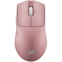 Мышь беспроводная игровая Redragon K1ng 4K Pro, BT+2.4G, розовый