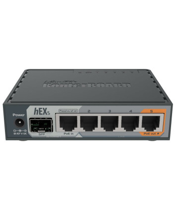 Маршрутизатор MikroTik hEX S (RB760IGS)